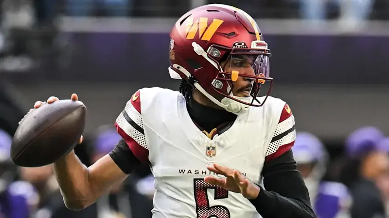 NFC East, Washington Commanders quarterback Jayden Daniels