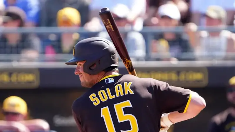 San Diego Padres designated hitter Nick Solak