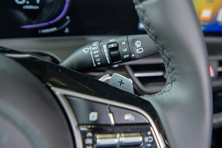 The KIA Seltos has a spacious rear seat.