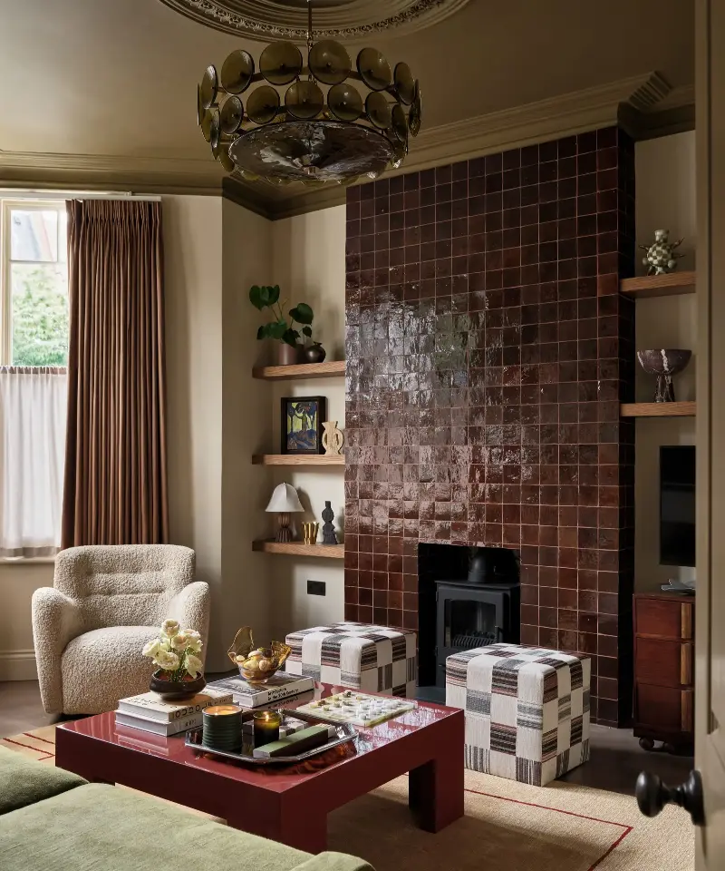 We are saying goodbye to recessed lighting next year and replacing it with characterful show-stoppers. (Image credit: Chris Snook. Finch Interiors)