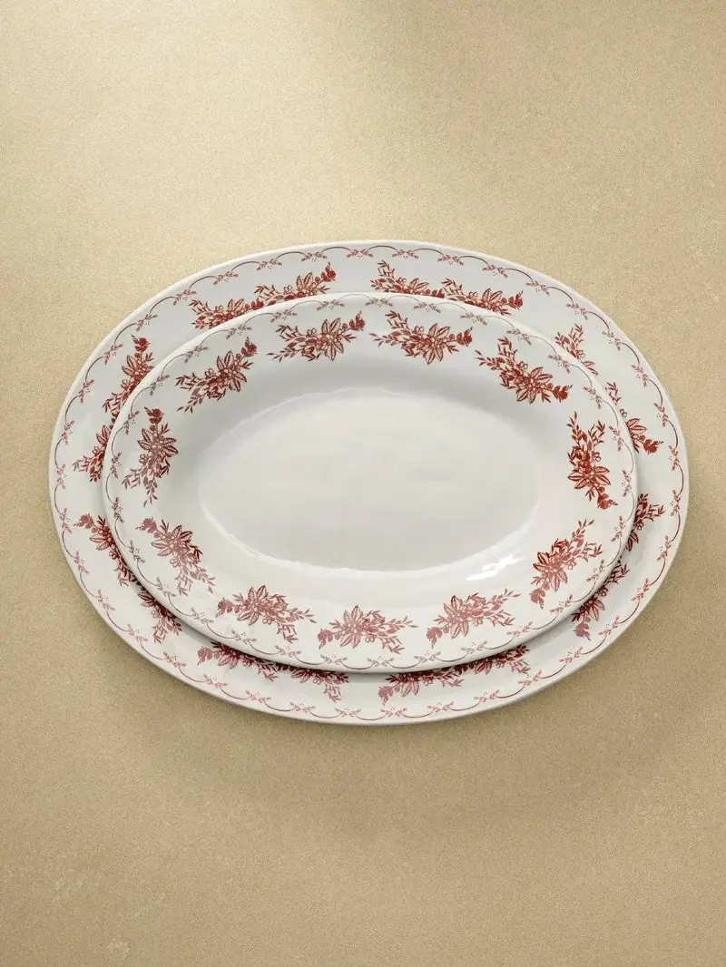 Coronet Serving Platters (set of 2)