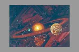 The asteroid belt is mostly empty space.