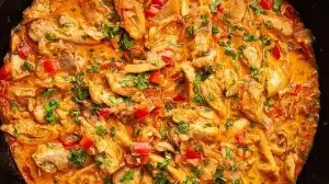 Nutritionist shares creamy and chatpata dahi shimla mirch chicken recipe loaded with 32g protein per serving