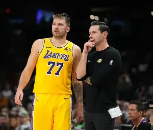 Lakers’ JJ Redick Comments on Luka Doncic’s Suspension
