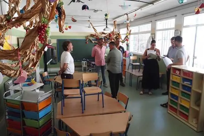 Palos de la Frontera pone a punto sus colegios y escuelas infantiles