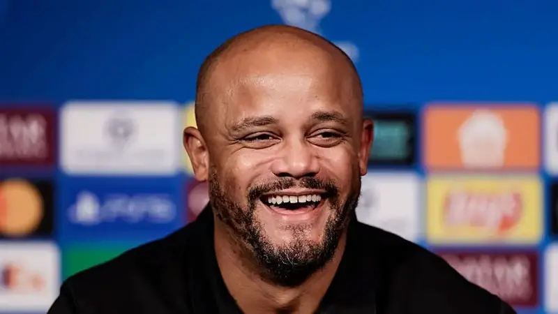 Bayern Munich manager Vincent Kompany