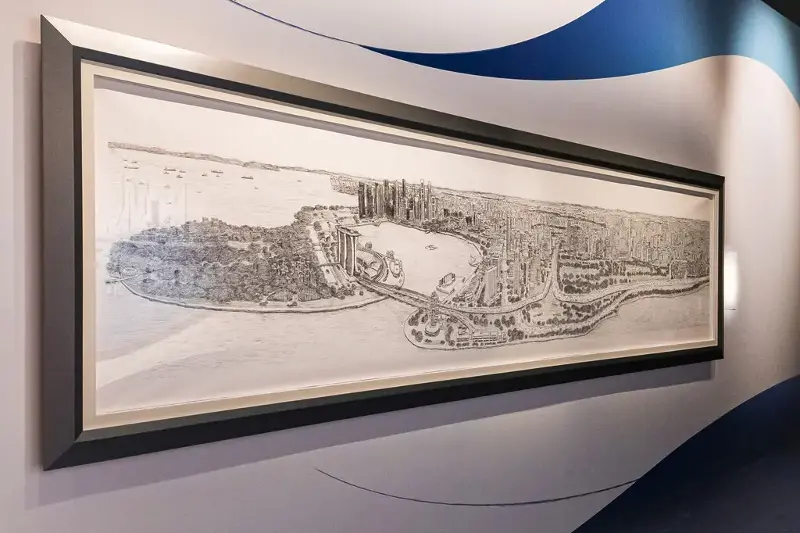 National Museum Once Upon a Tide Singapore Panorama