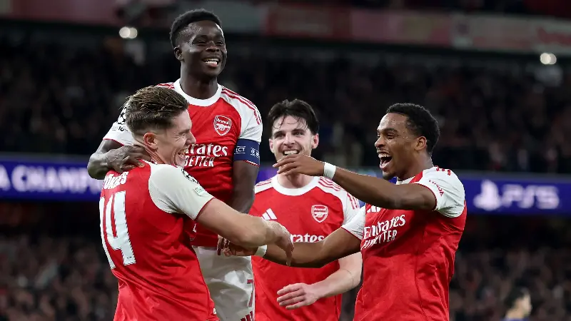 Arsenal seniors ran riot against Atletico