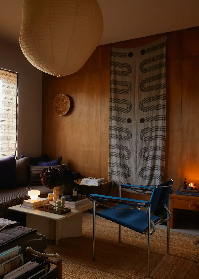 Sensory-regulating and calming lighting is perfect for the introvert that wants to relax at home.  (Image credit: Earl of East)
