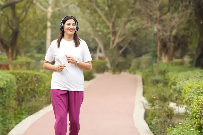 After eating heavy, sugary food, consider walking for at least 30 minutes. 