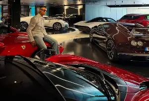 Ronaldo's supercar collection impresses
