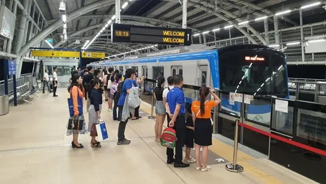 Metro số 1 đã phục vụ hơn 26 triệu lượt khách.  Ảnh: Minh Tâm