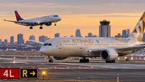 Etihad Dreamliner crosses runway at Boston airport, forcing Delta flight to go around: How the incident unfolded