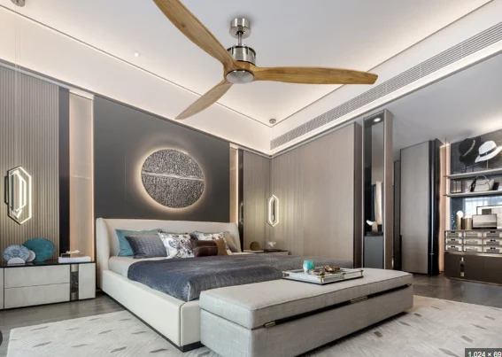 The correct and forbidden placement of ceiling fans in the bedroom according to feng shui - Image 3.