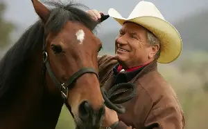 Monty Roberts, ‘horse whisperer’ whose gentle training methods were admired by Queen Elizabeth II