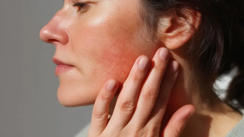 Suncreen can lead to allergic reactions.