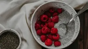 Tip of the day: When including chia seeds in your diet, start slow