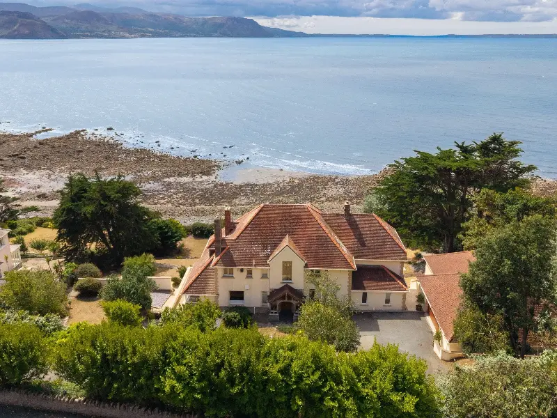 With its beaches and clifftop homes like Plas Craig (pictured here), this exclusive corner of north Wales is ‘like a magical little kingdom’