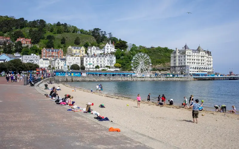 Llandudno’s North Shore Beach boasts a two-mile-long promenade - Andrew Fox
