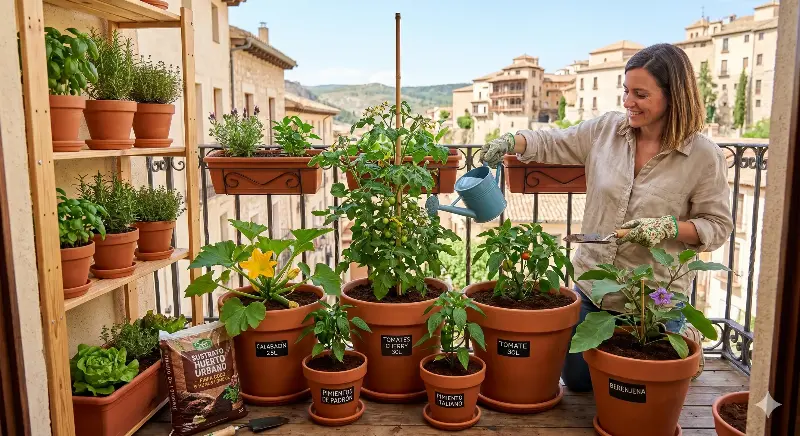 Huerto Urbano en Cuenca: El Salto al Plantel para Cosechar este Verano 4