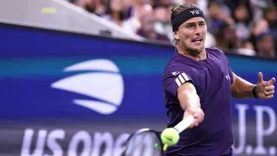 Third seed Alexander Zverev crashed out in the US Open third round 
