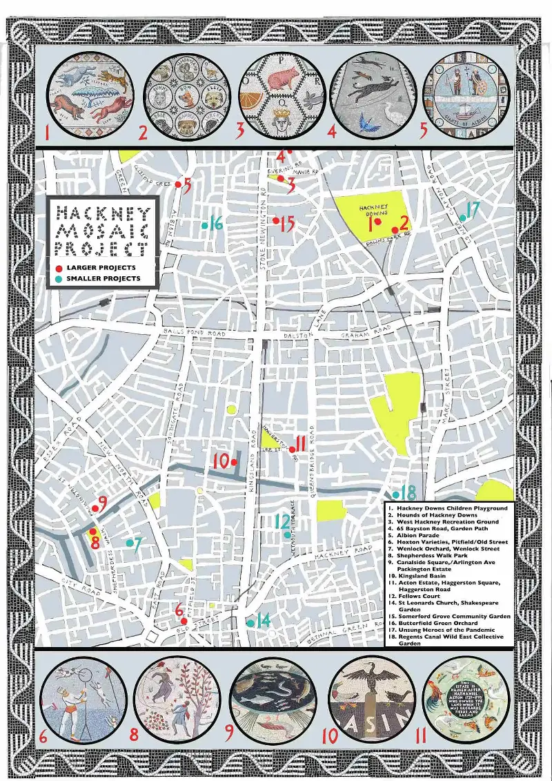 mappa mosaici