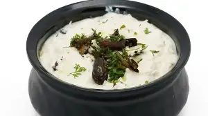 Curd rice can be a healthy dinner option.