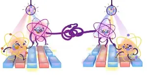 Atomic memory keeps distant ions entangled for about 10 seconds