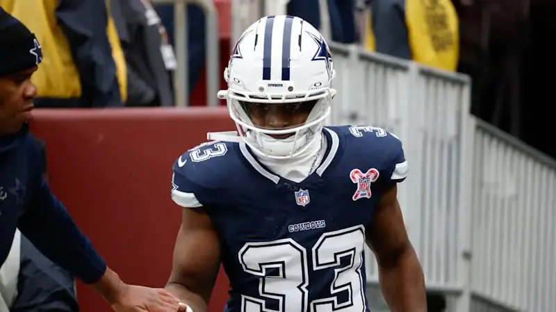 Dallas Cowboys running back Javonte Williams