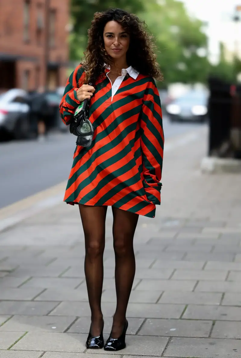 The time for tights has returned - Getty Images/Moritz Scholz