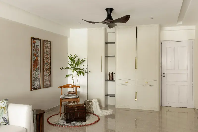 Minor ceiling embellishments can also be used to enhance the feel of density in the space.