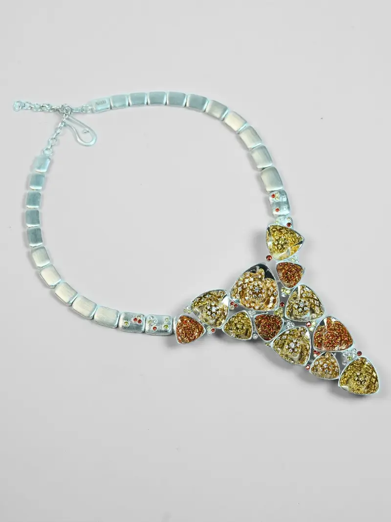 If you are planning to style a lehenga, then you might consider picking a statement neckpiece.