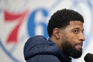 An inside look at Paul George’s suspension and his contributions to the Sixers from the sidelines