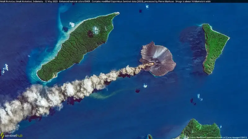 Cuando la erupción del volcán Krakatoa cambió la forma de mirar la Tierra
