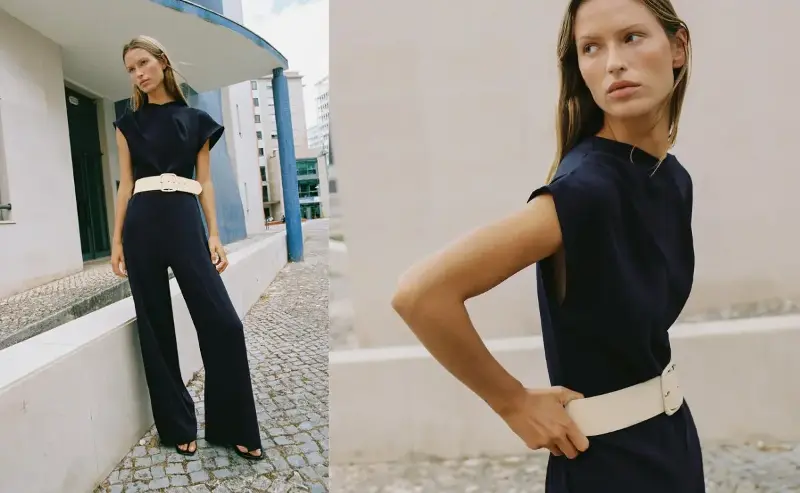 El mono asimétrico que demuestra que no necesitas un vestido para conseguir un look de invitada elegante