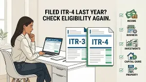 Filed ITR-4 last year? You might need to switch to ITR-3 in AY 2026-27 — here's why