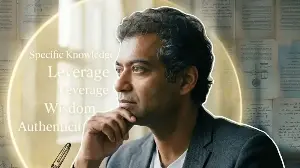 Quote of the day by Naval Ravikant: ‘You make your own luck if you stay at it long enough’