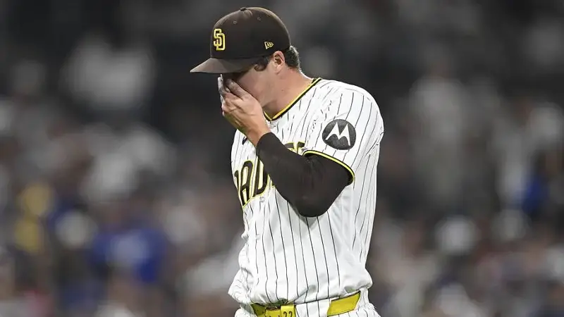 San Diego Padres pitcher Mason Miller
