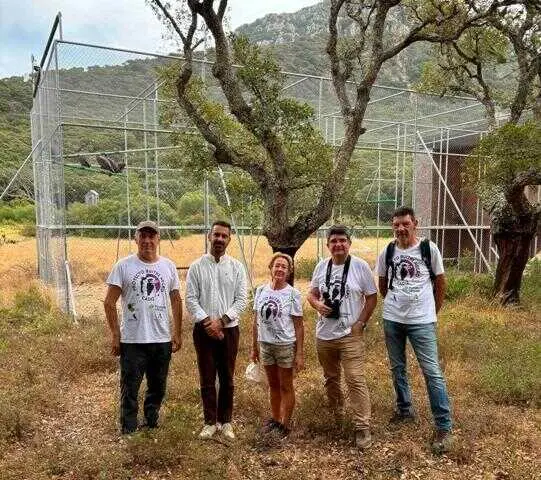 Fundación Unicaja respalda el proyecto de reintroducción del buitre negro