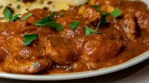 Tired of eating dry pan-fried chicken? Try juicy, creamy garlic mushroom chicken tikka recipe: 51g protein, 470 calories