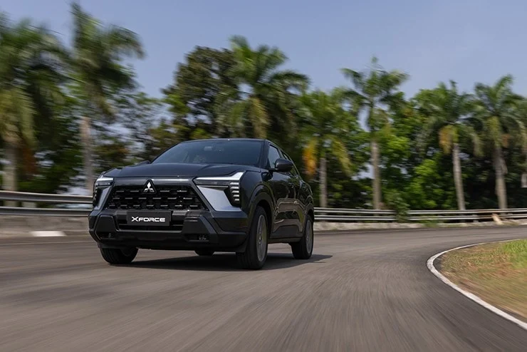 The ADAS safety system on the Mitsubishi Xforce provides maximum driver assistance.