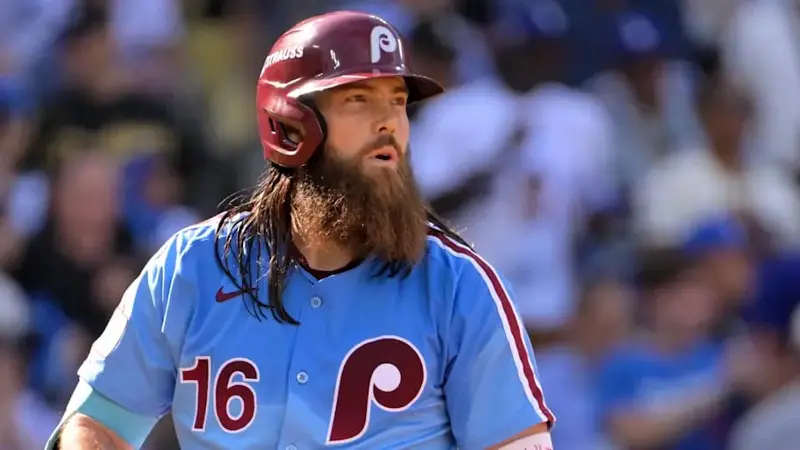 Philadelphia Phillies center fielder Brandon Marsh