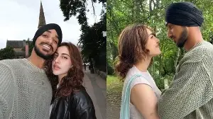 Cricketer Arshdeep Singh goes Insta-official with ’83 actor Samreen Kaur; fans react to ‘my person’ post