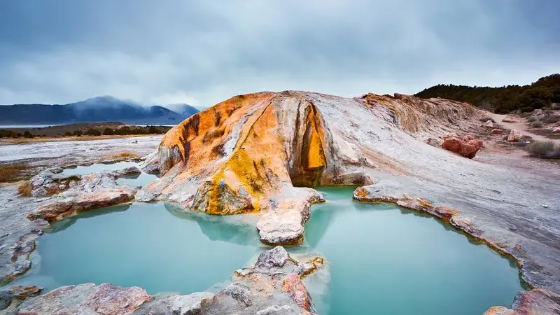 Travertine Hot Springs in California