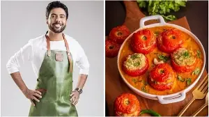 Want something special for your weeknight dinner? Try chef Ranveer Brar's restaurant-style stuffed tomatoes recipe
