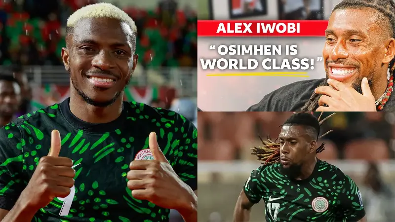 «¡Hacer trampa solo para ganar!» - La mentalidad de Victor Osimhen en los entrenamientos lo ha convertido en un delantero de talla mundial, revela Alex Iwobi, quien explica qué hace especial a su compañero en la selección nigeriana