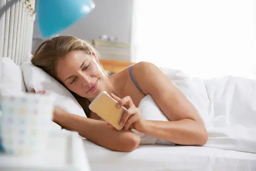 Don't check phone the moment you get up.