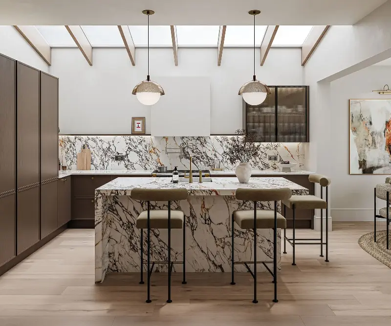To avoid costly changes later down the line, make sure you know exactly what you want before any work begins.  (Image credit: Eden Browne Interiors)