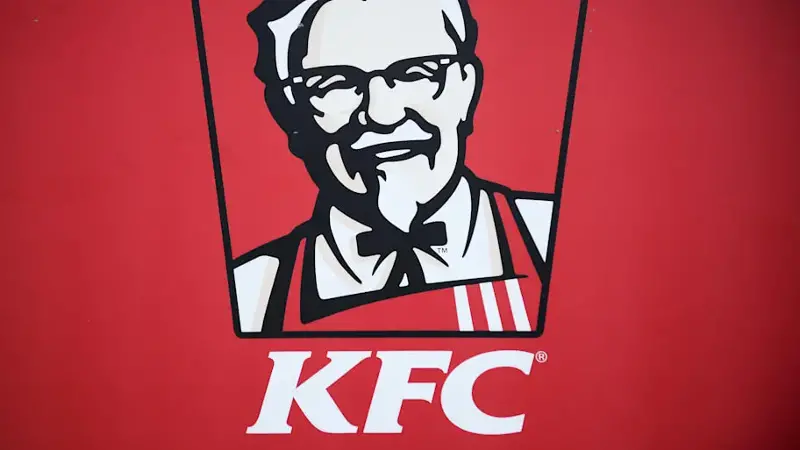 KFC logo showing Colonel Sanders on a red background