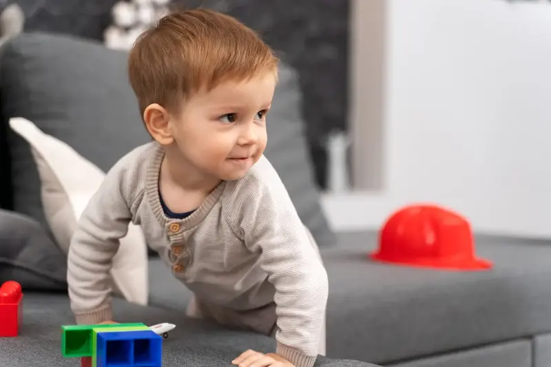 Don't assume the worst; the child's development is slow. 